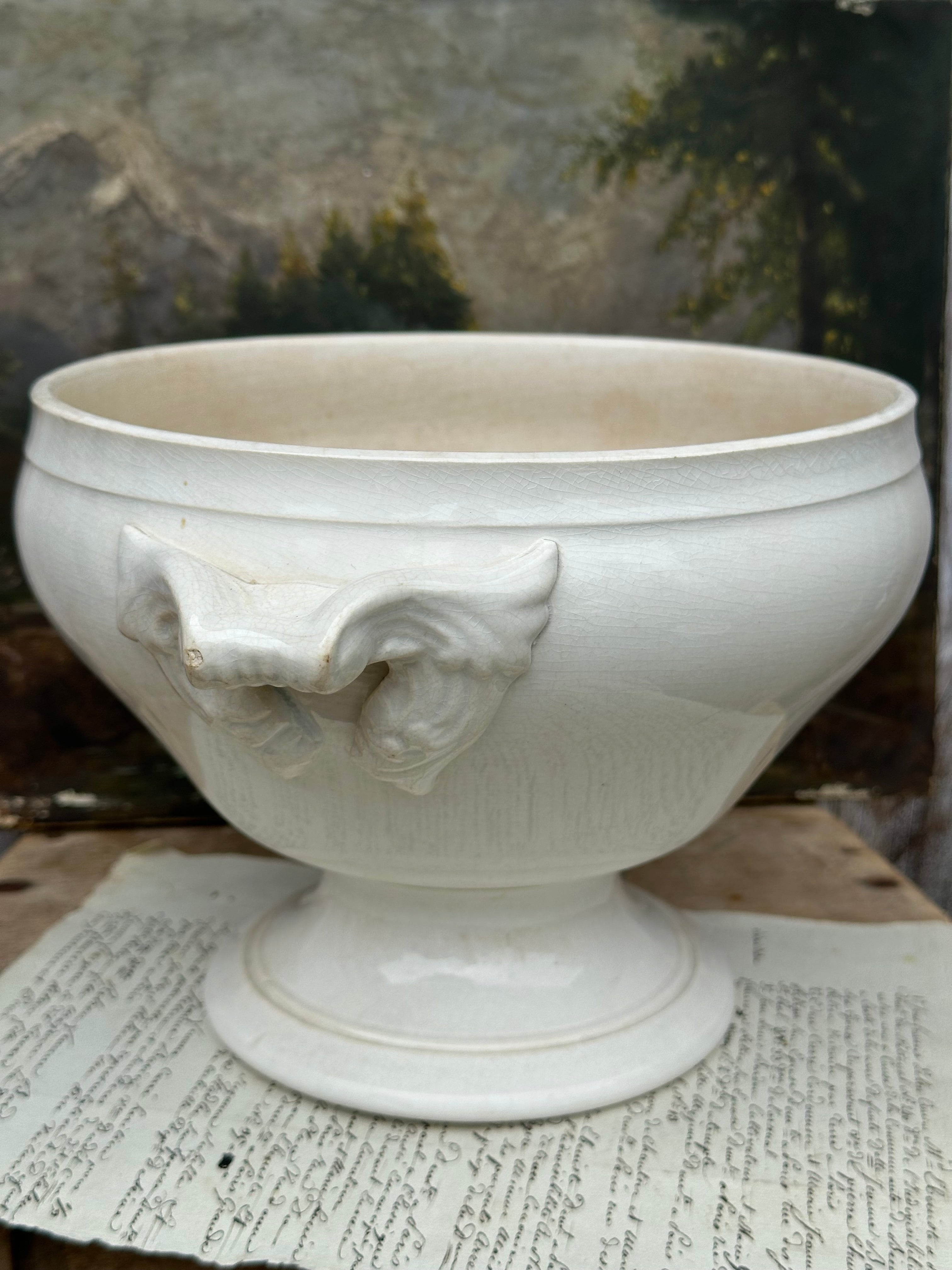 Ironstone tureen