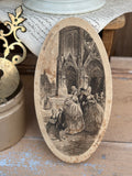Old cardboard dragée box - June 5, 1927 - Huguette
