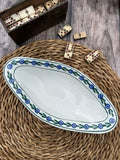 St. Amand ironstone relish dish
