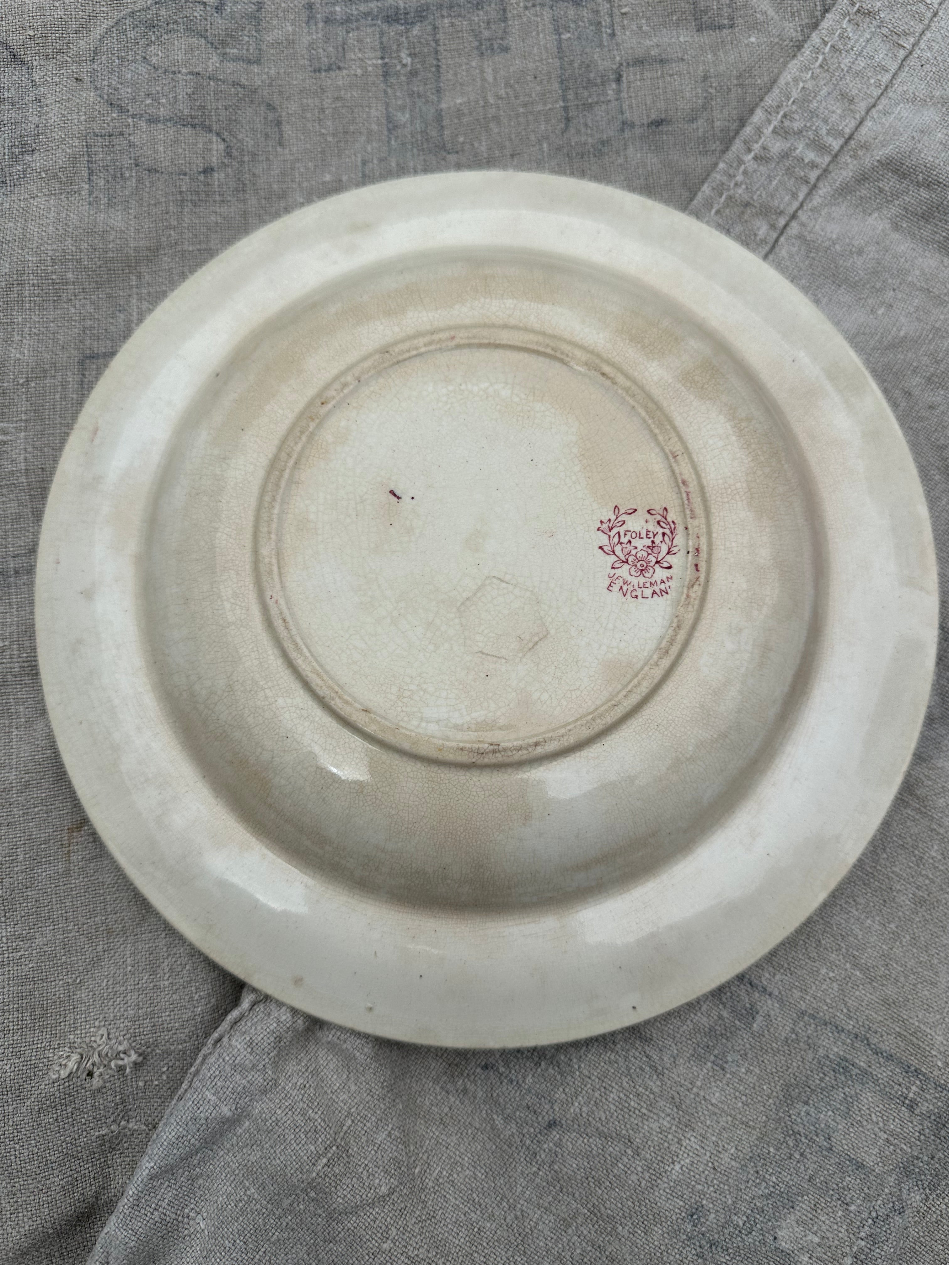 II. Set of 4 assorted deep plates