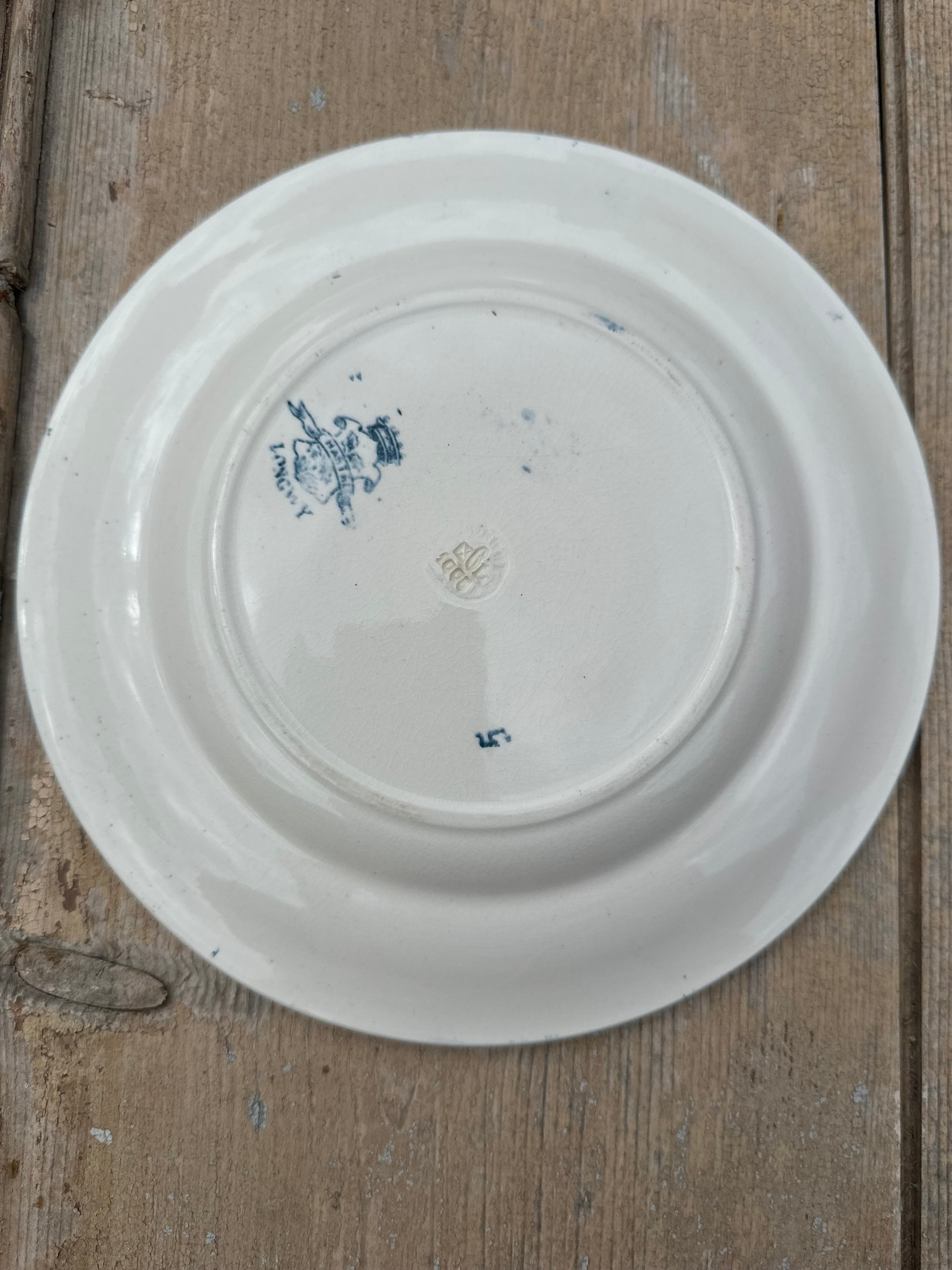 I. Set of 6 mismatched dessert plates