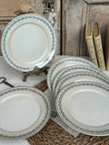 Six Sarreguemines Nobilis dessert plates