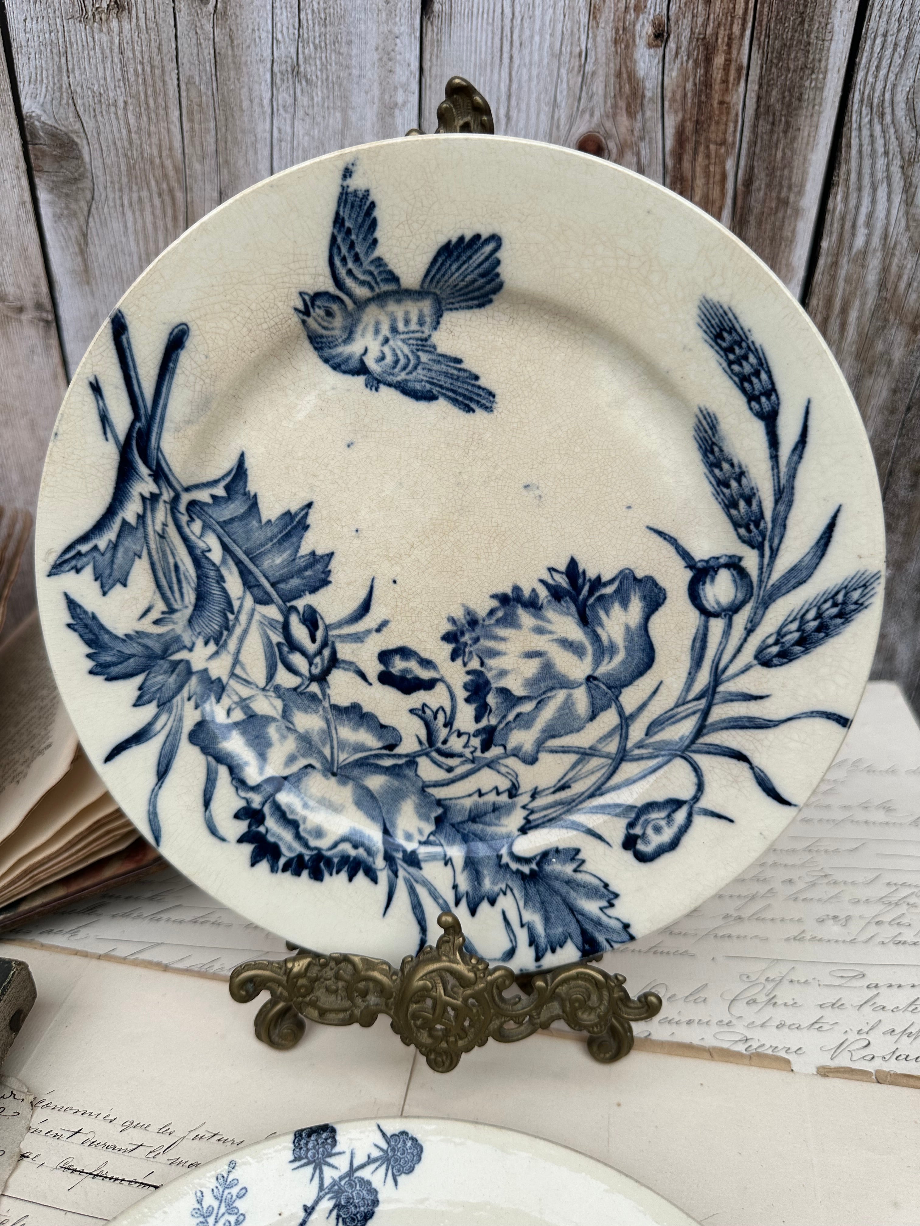I. Two BFK Flora plates
