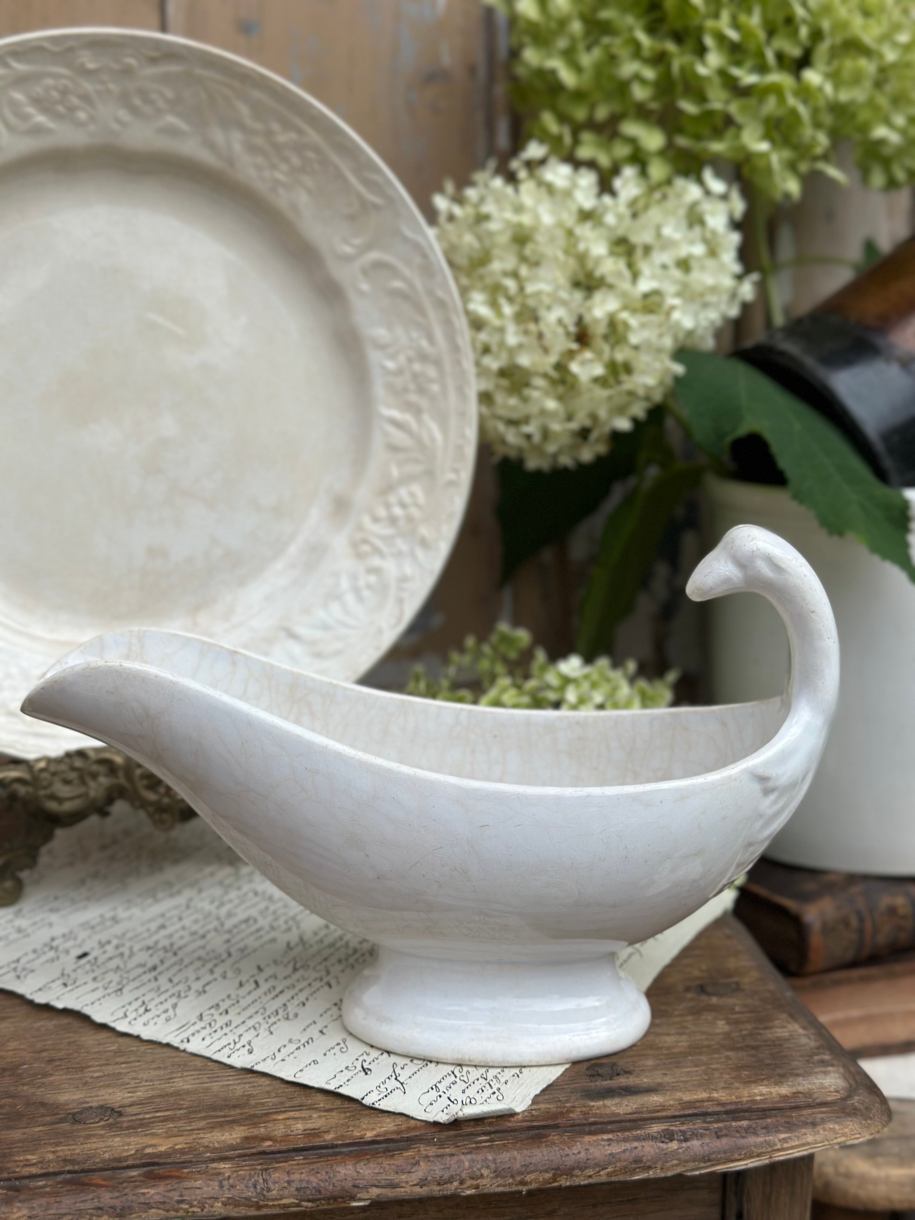 Sarreguemines Gravy Boat
