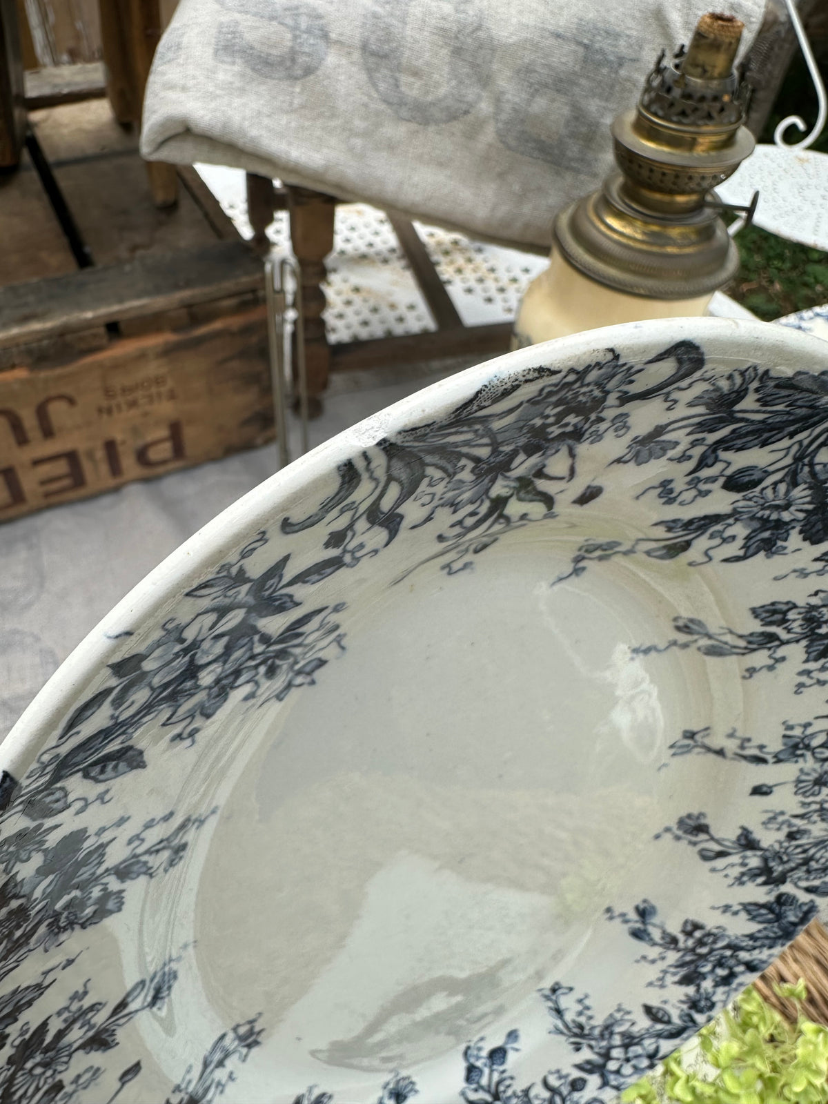 Plat ovale Choisy le Roi modèle Dodds