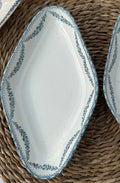 Ironstone relish dish Salins Alexandra model