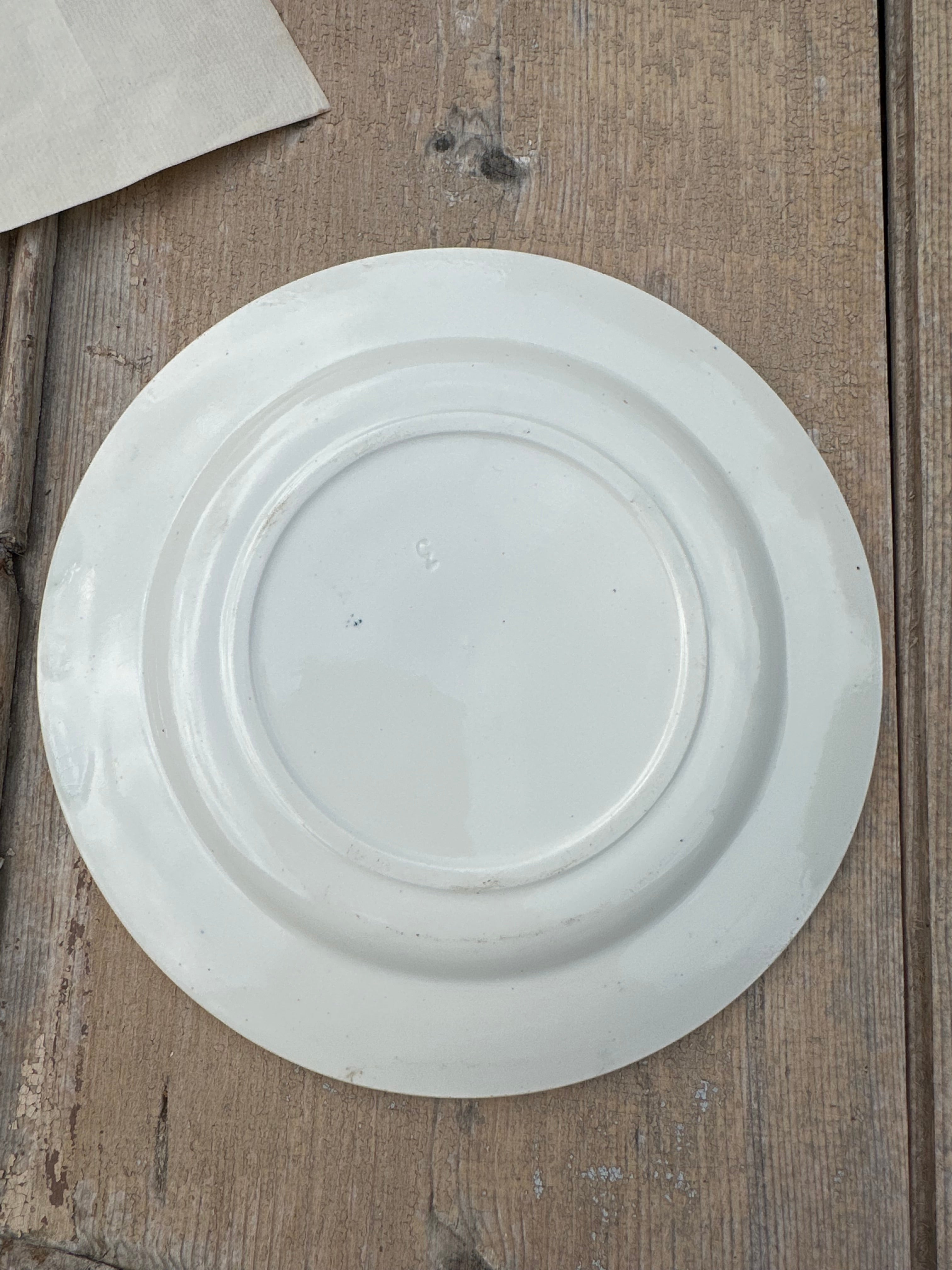 II. Set of 6 assorted dessert plates