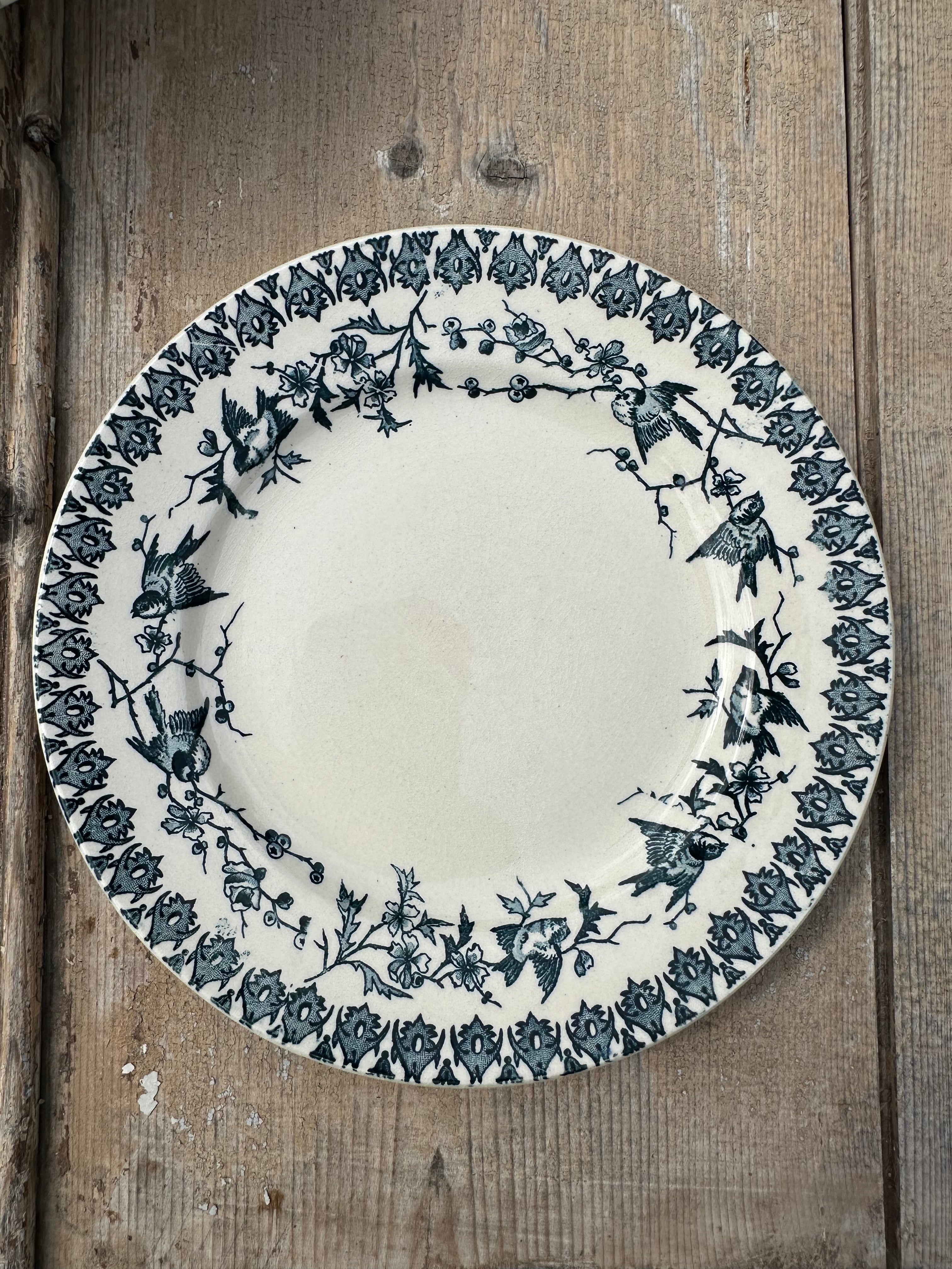II. Set of 6 assorted dessert plates