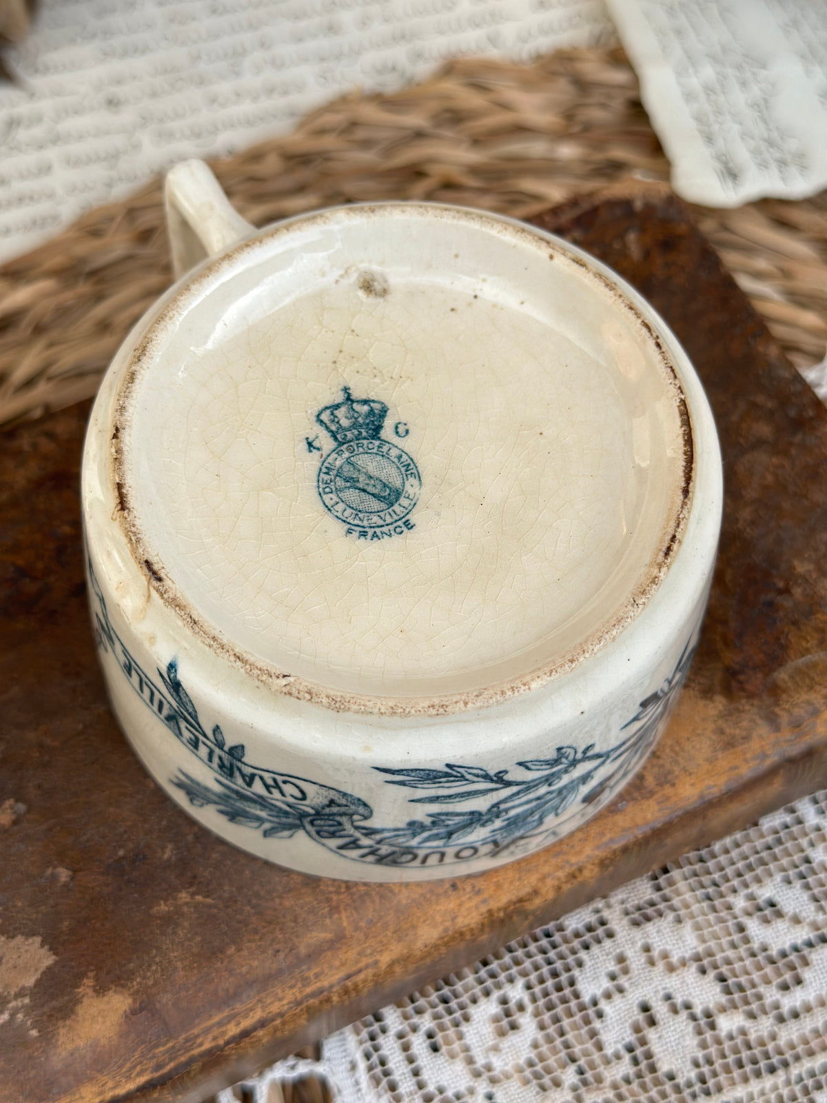 Tasse à thé Lunéville