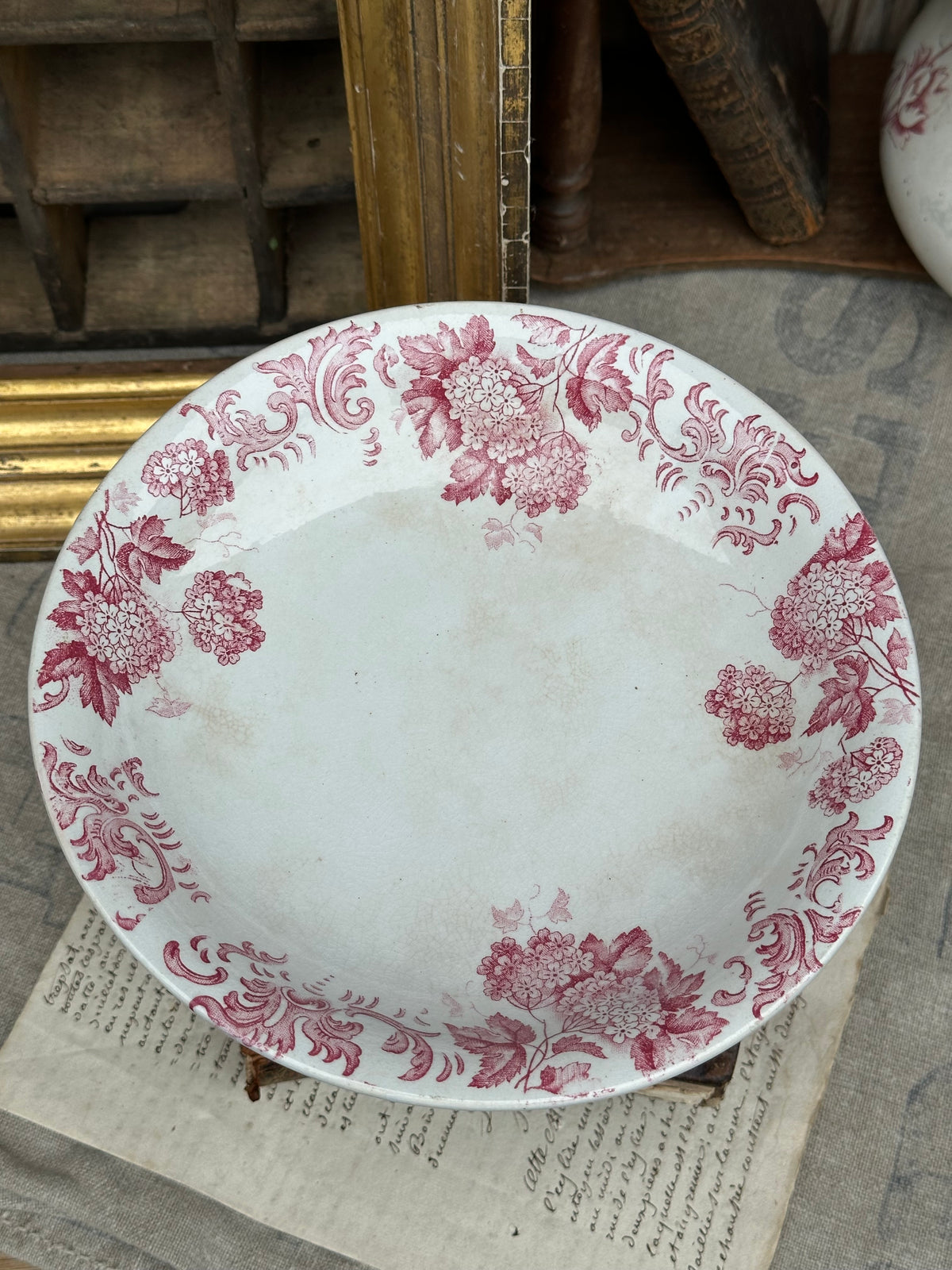 St. Amand Compote Bowl, "Boule de Neige" pattern