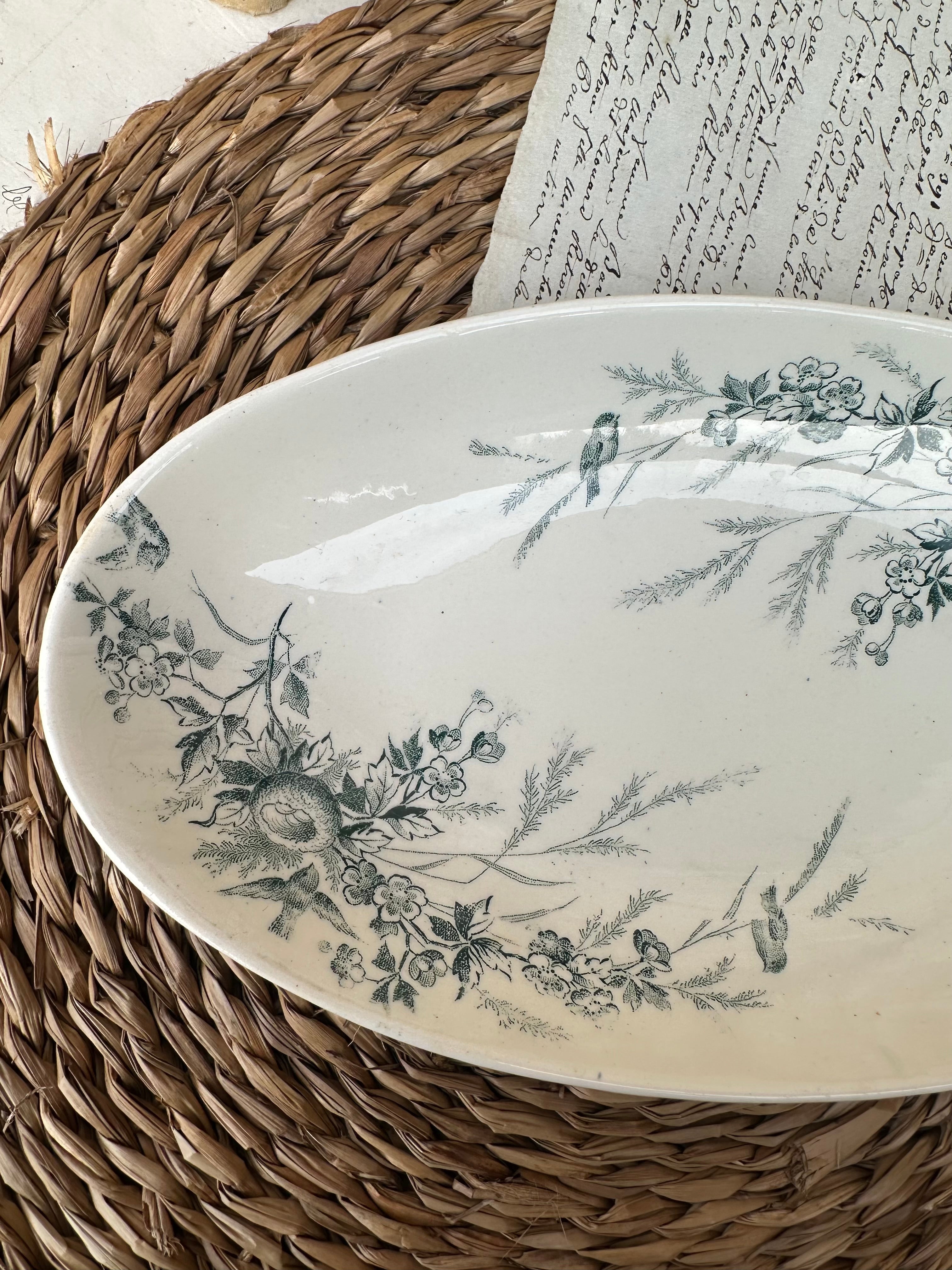 I. Ravier Creil and Montereau Linotte pattern