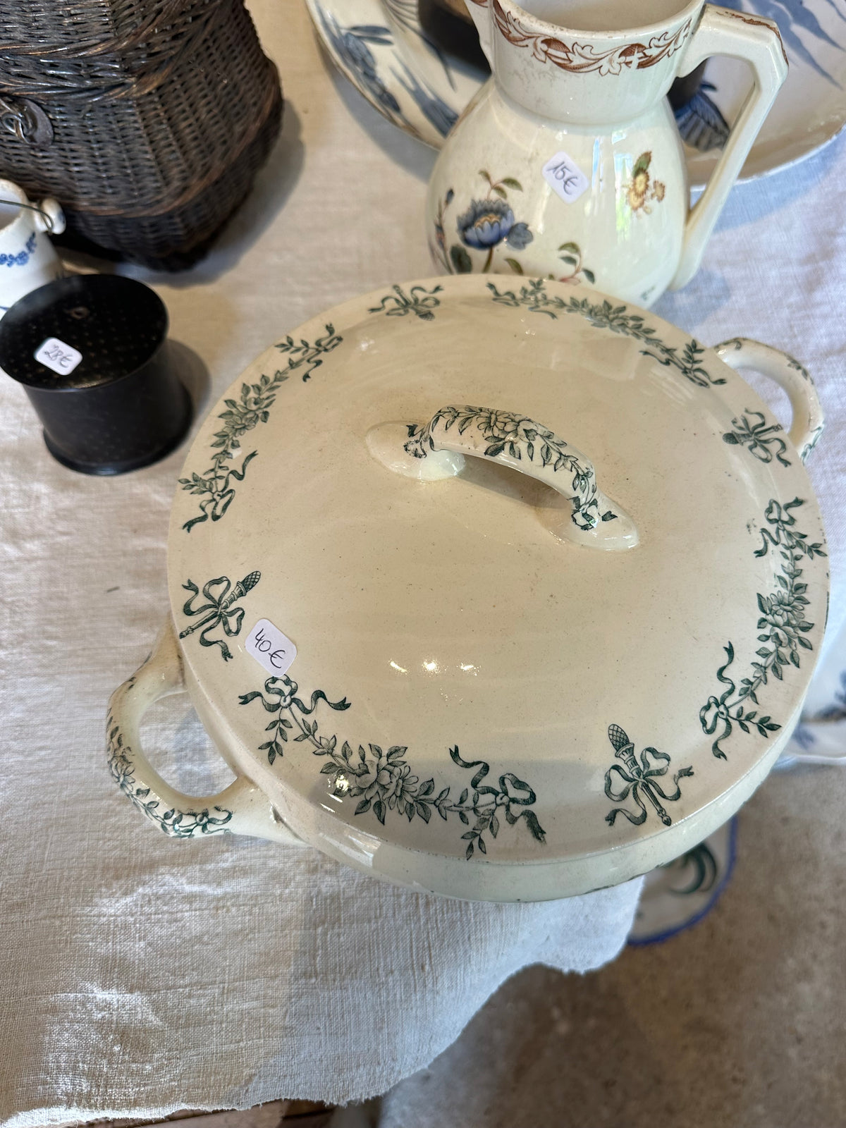 Soupière Longchamp modèle Sapho