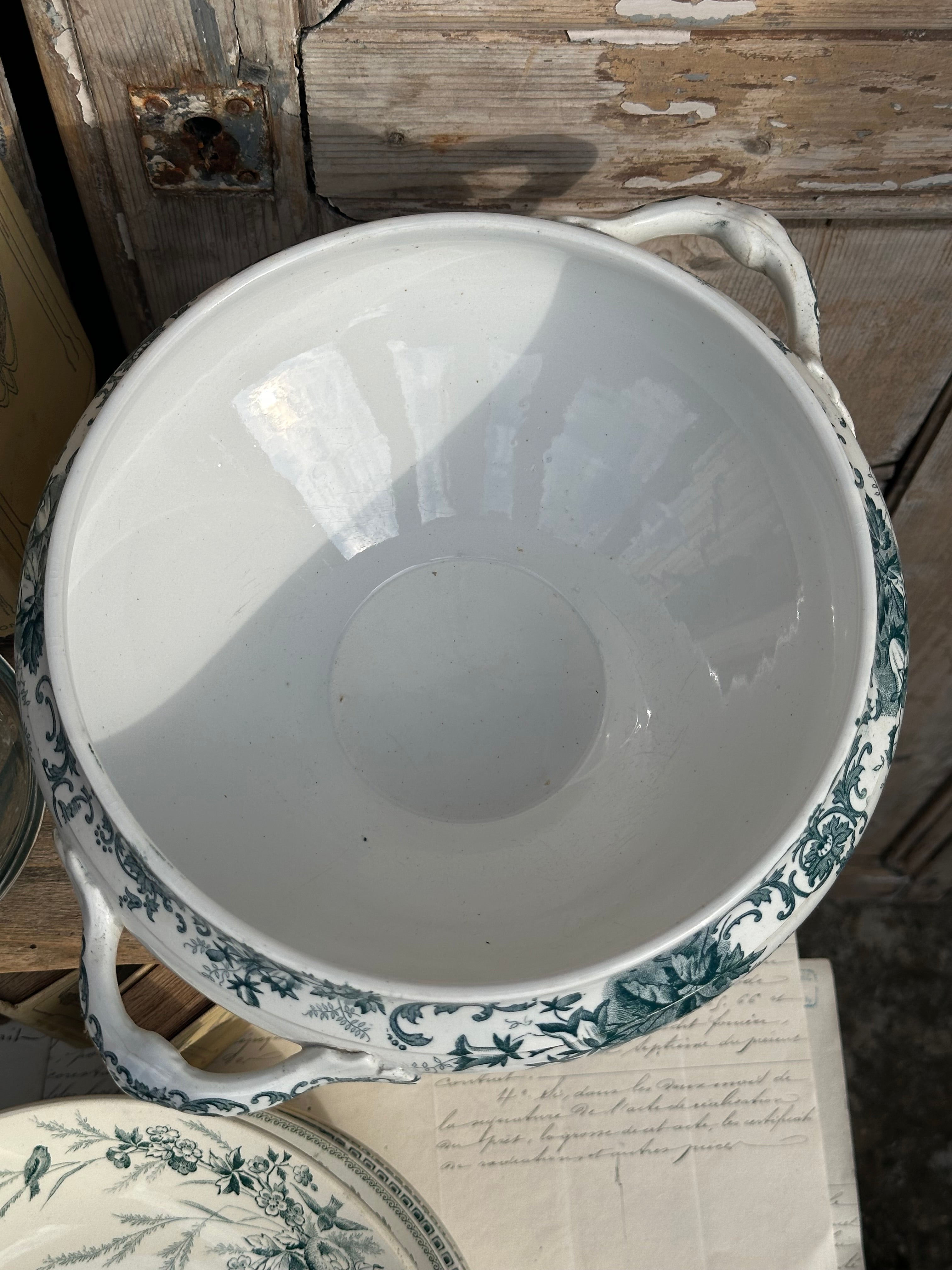 St. Amand tureen, Campanule pattern