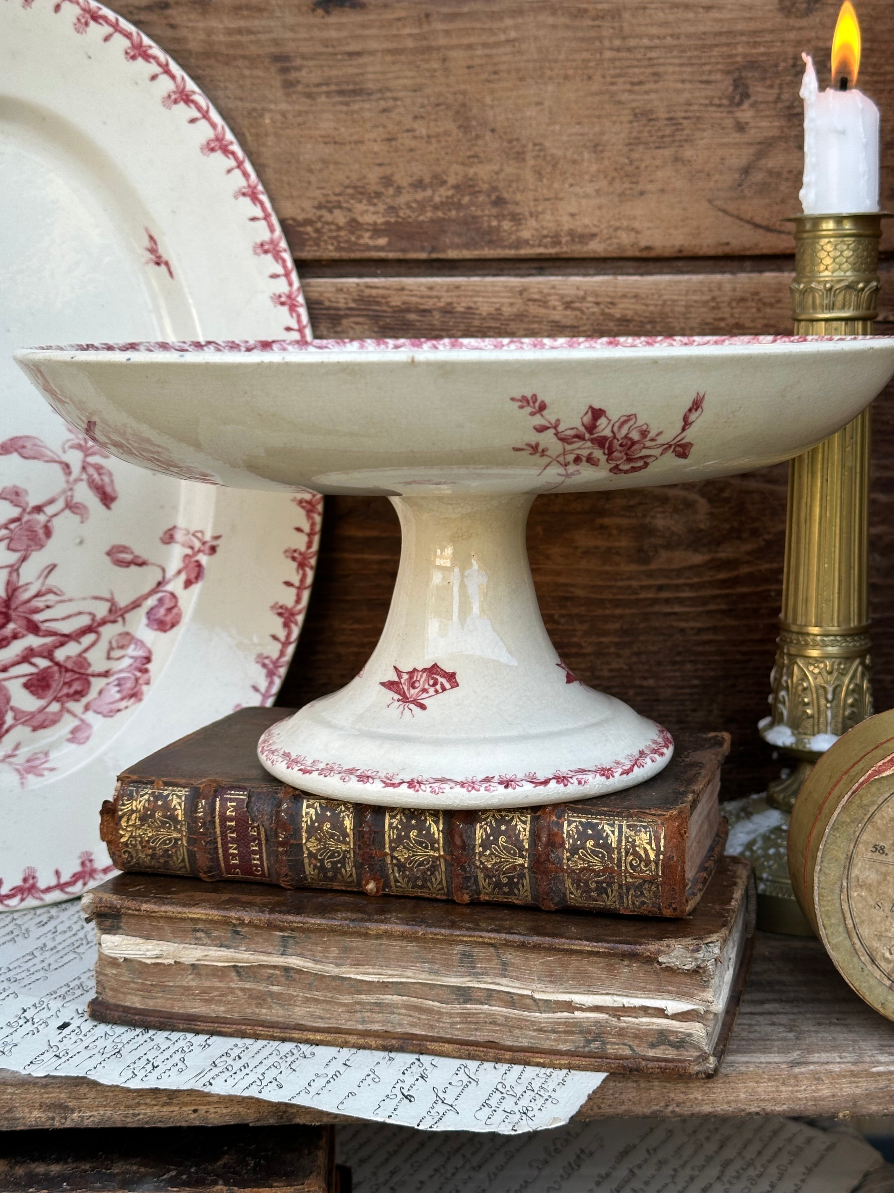 Large Choisy le Roi French Service Compote Bowl