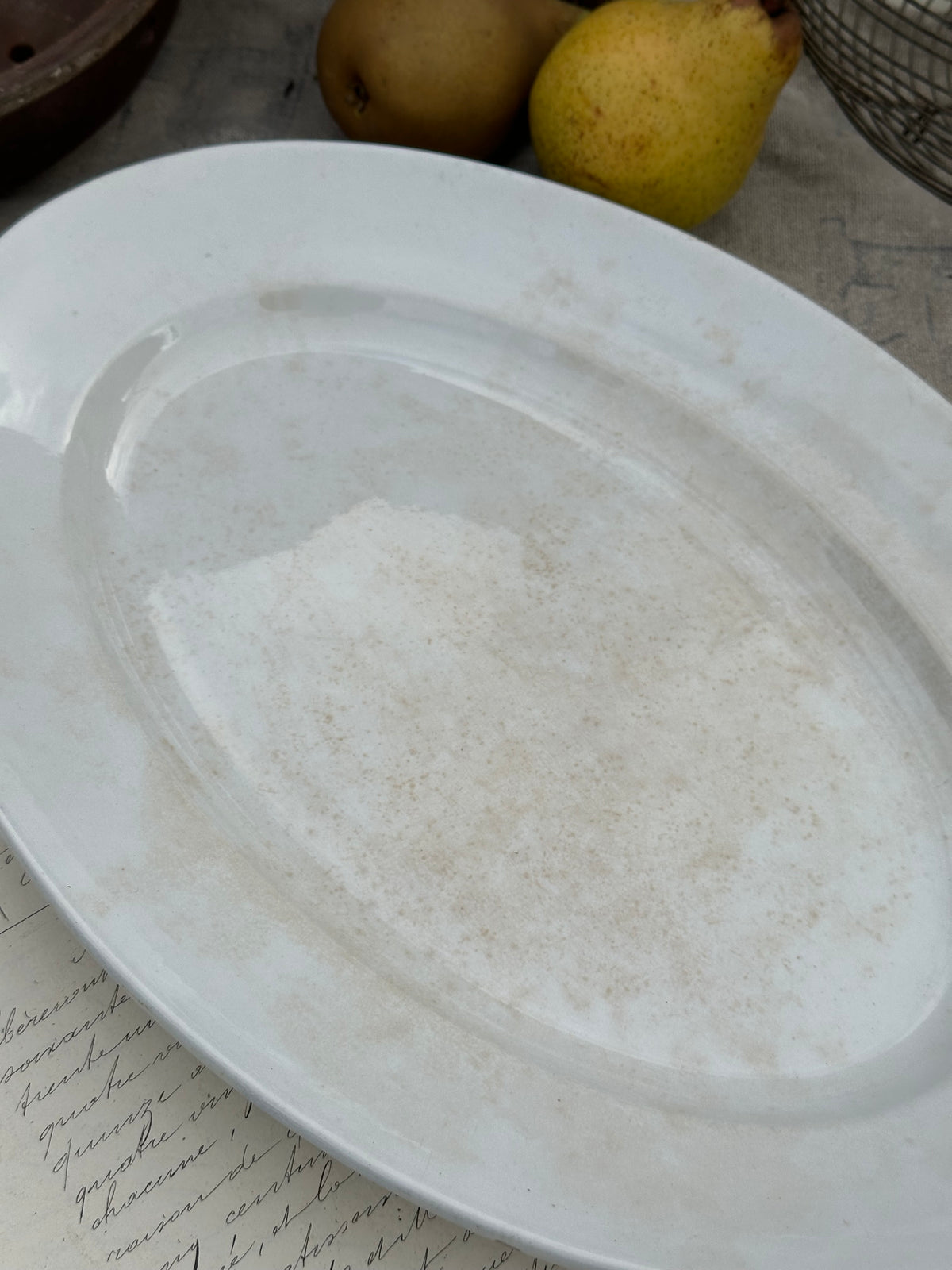 B. Oval platter Badonviller