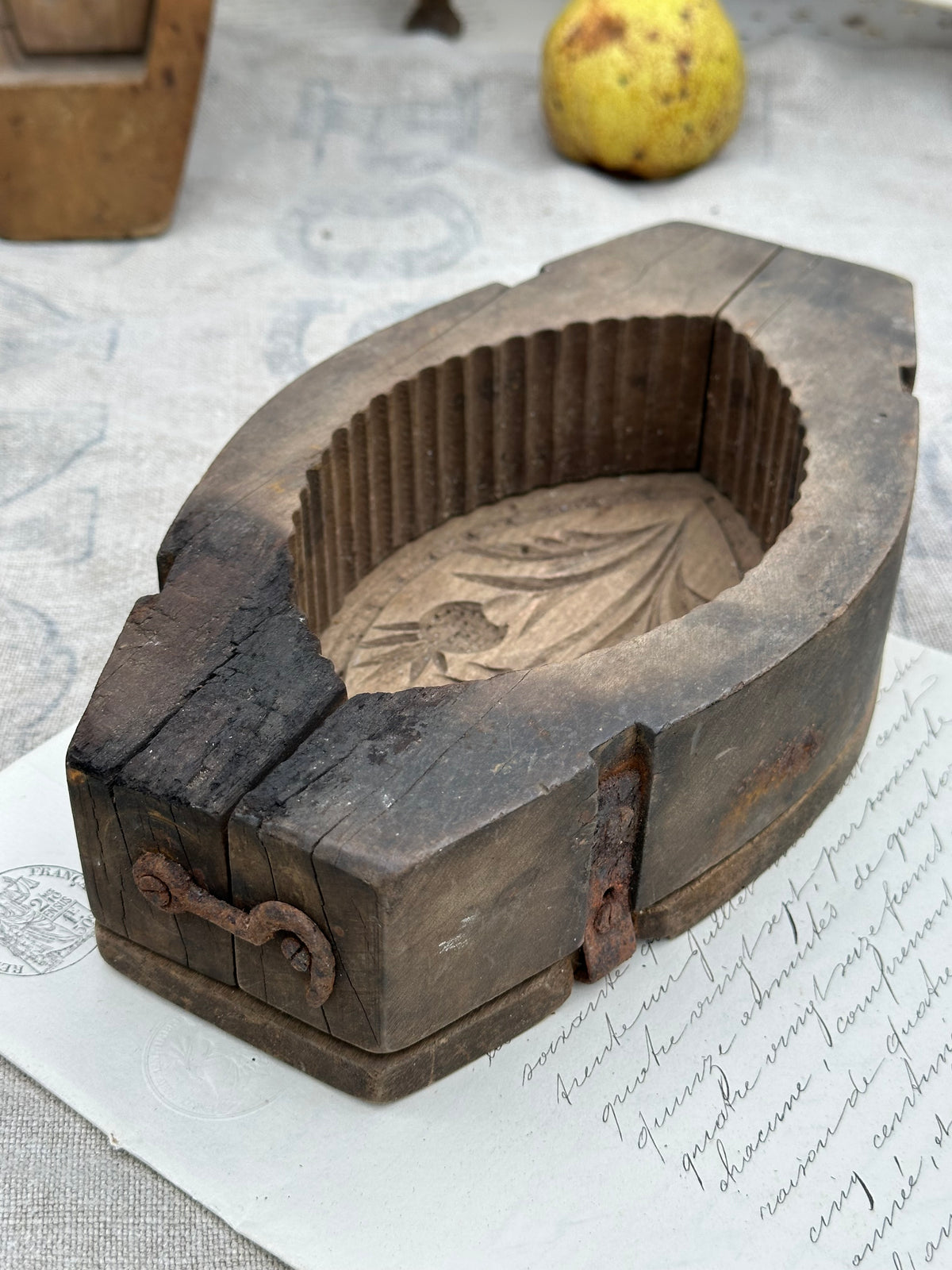Antique butter mold