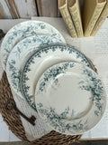 4 assiettes dépareillées imparfaites