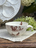 Tasse à thé Lunéville Grandville