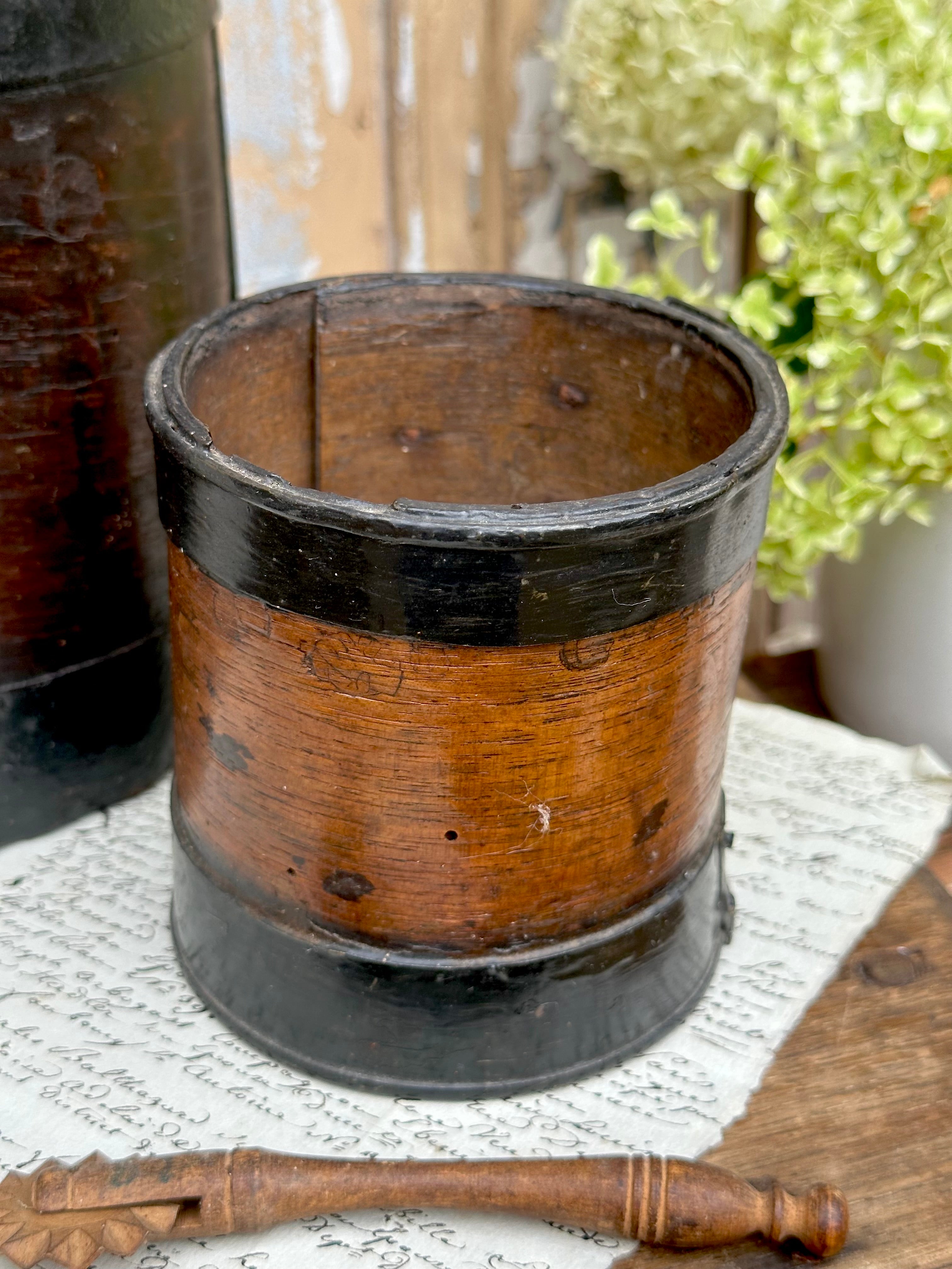 Mesure à grains en bois - 10cm