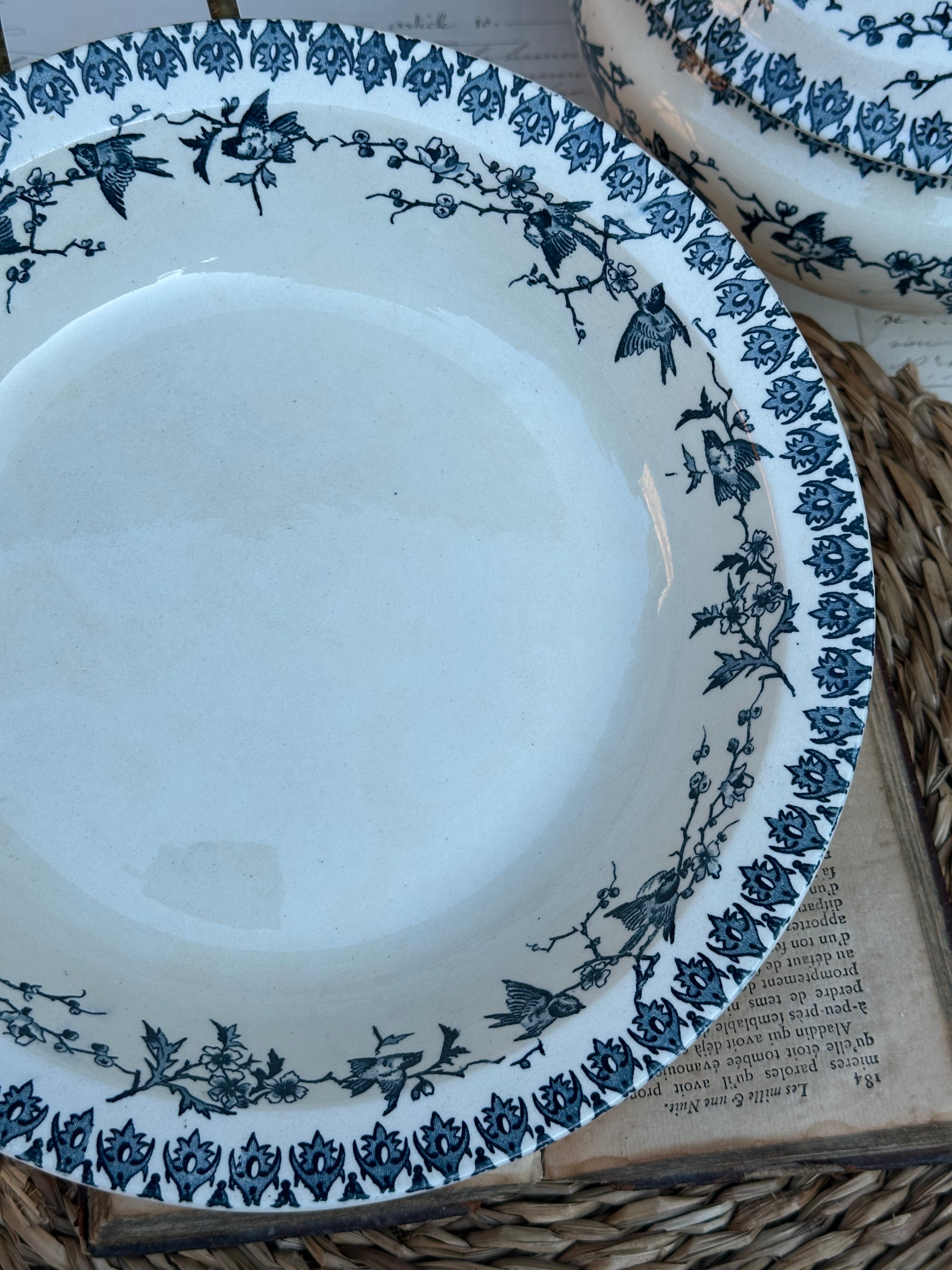 Plat creux Choisy le Roi modèle Lyonnais