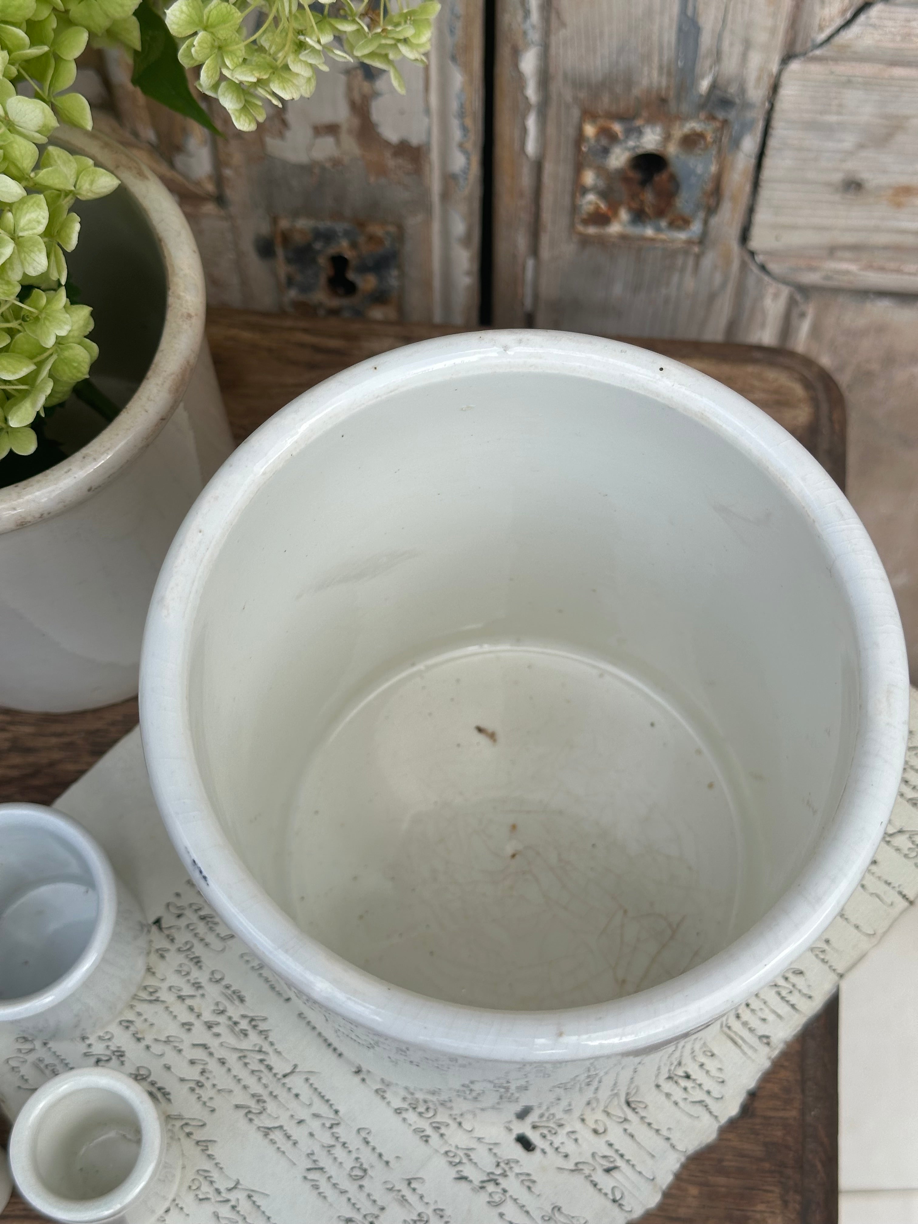 I. Très grand pot Jules Vieillard Bordeaux XIXème - H15cm