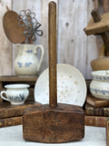 Grand maillet ancien
