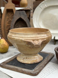 Small patinated Sarreguemines soup tureen