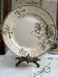 Assiette polychrome Choisy le Roi