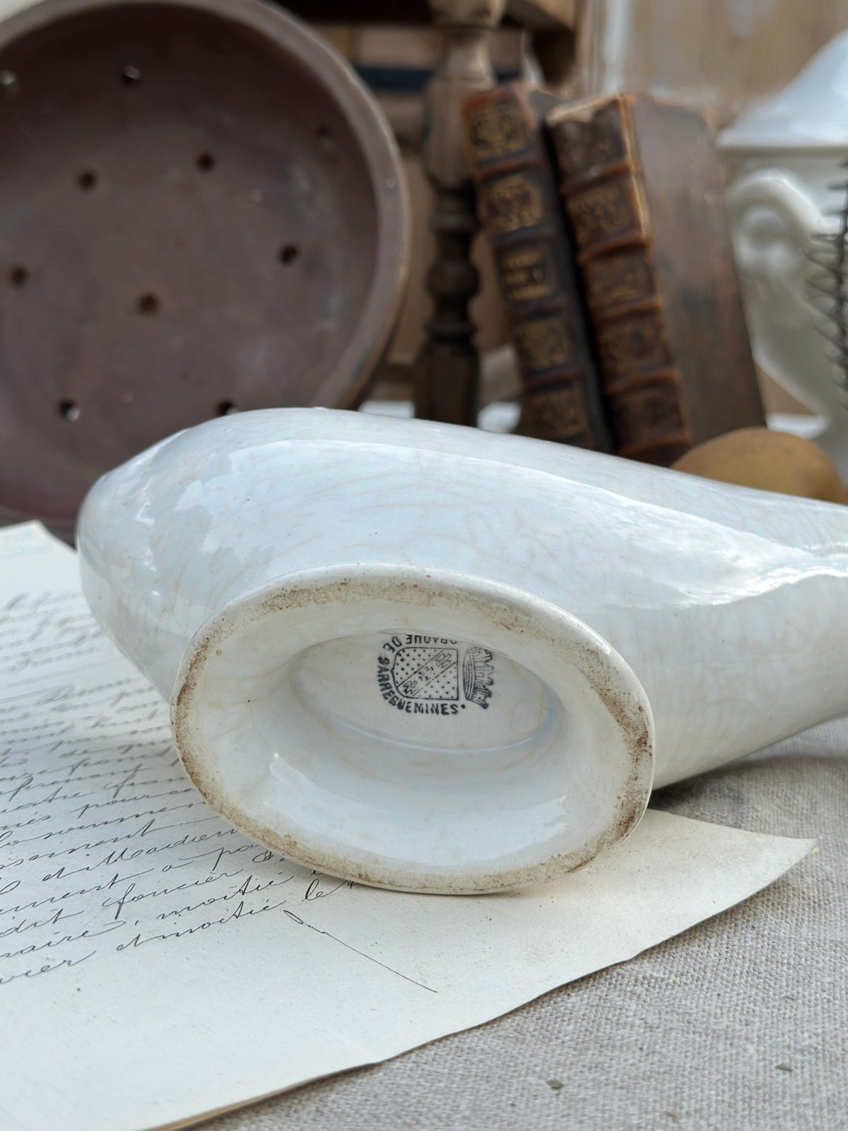 Sarreguemines Gravy Boat
