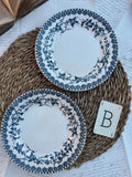 B. Duo d'assiettes à dessert Choisy le Roi modèle Lyonnais