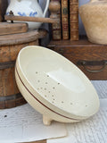 small colander dish Creil et Montereau HBCM