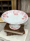 St. Amand Compote Bowl, "Boule de Neige" pattern