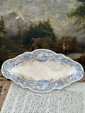 English butter dish with an aged finish - January 1879