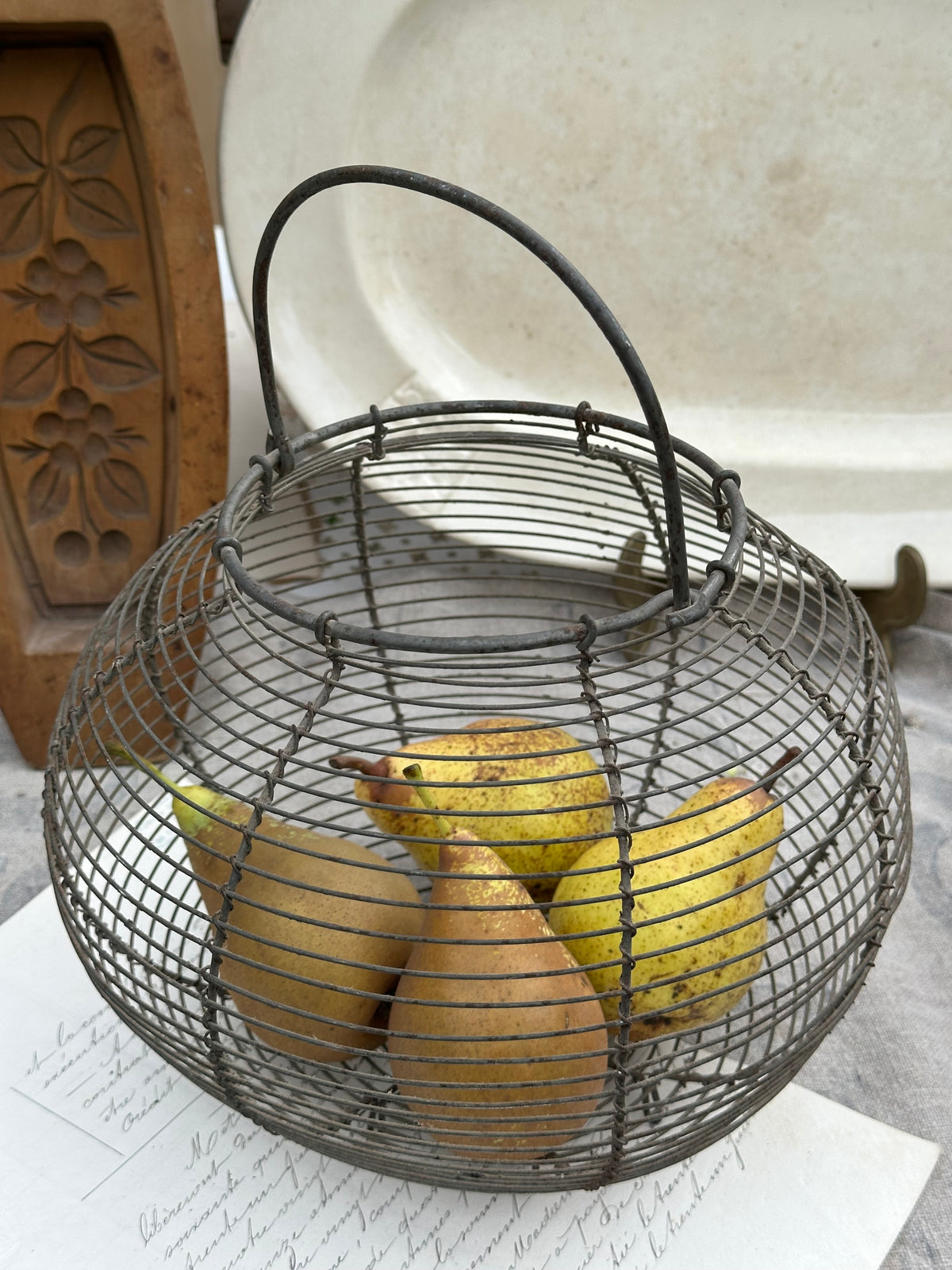 Panier en fil de fer