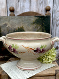 St. Amand tureen with patinated finish