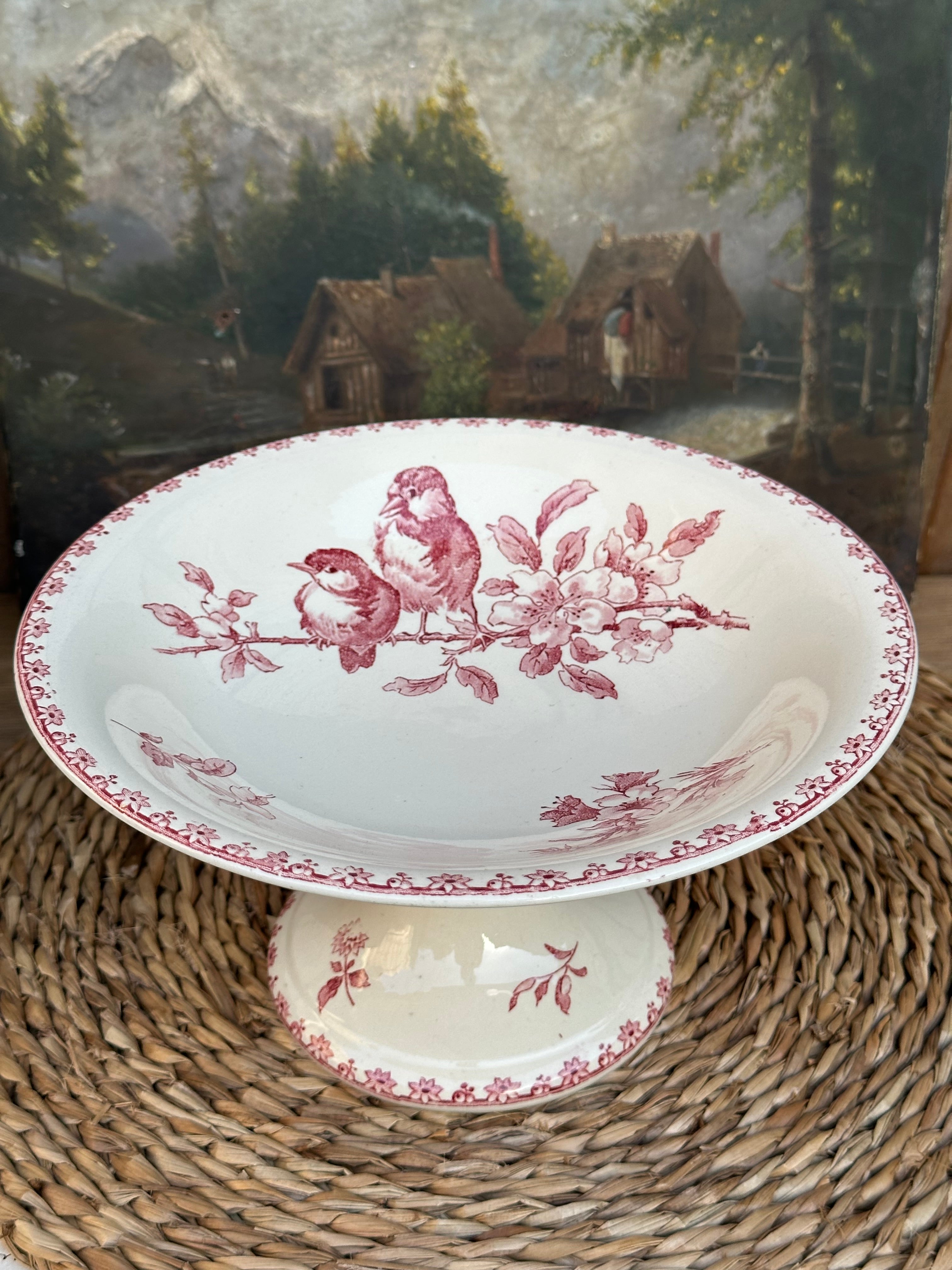 Sarreguemines Favori Compote Bowl