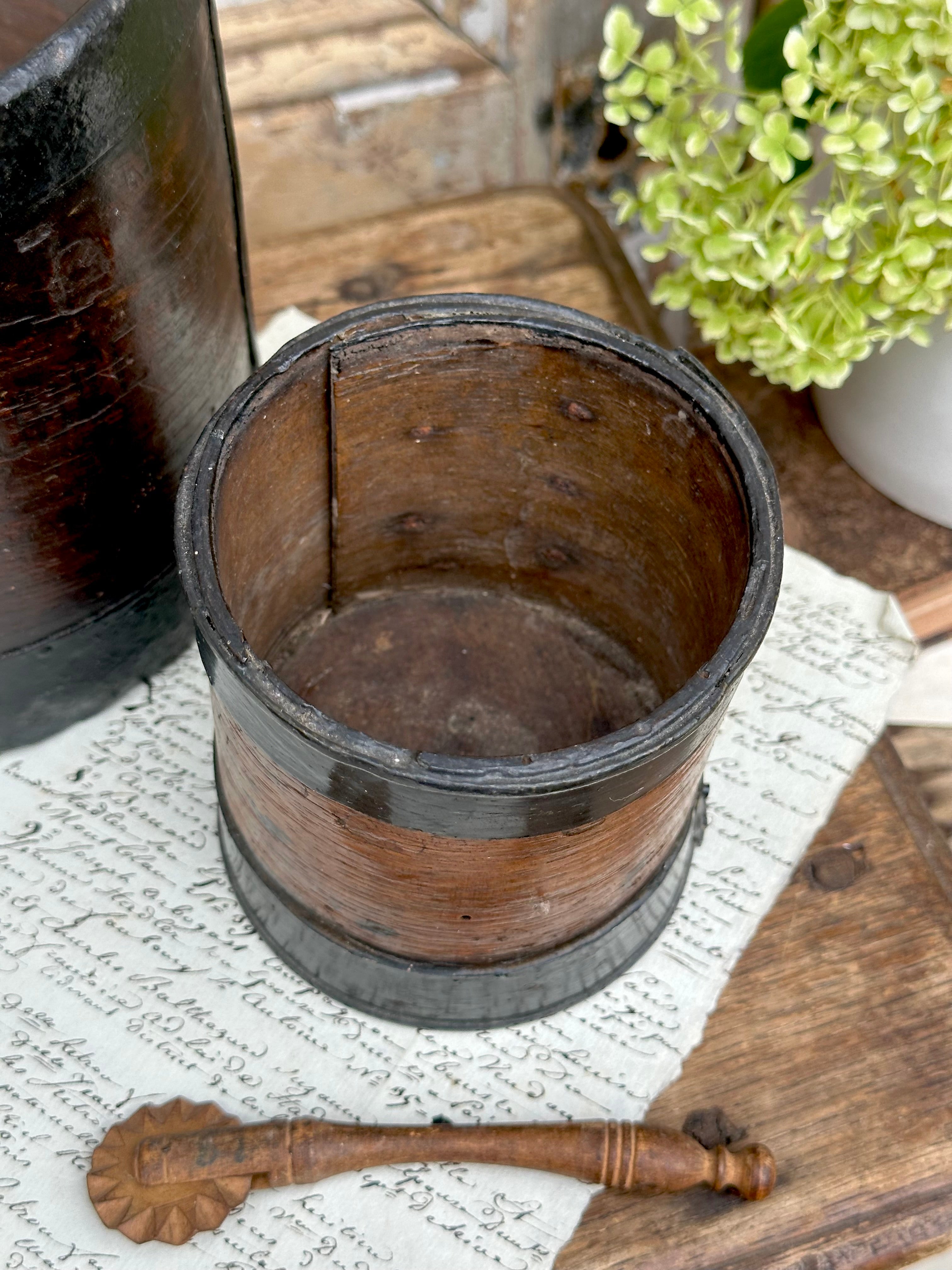 Mesure à grains en bois - 10cm