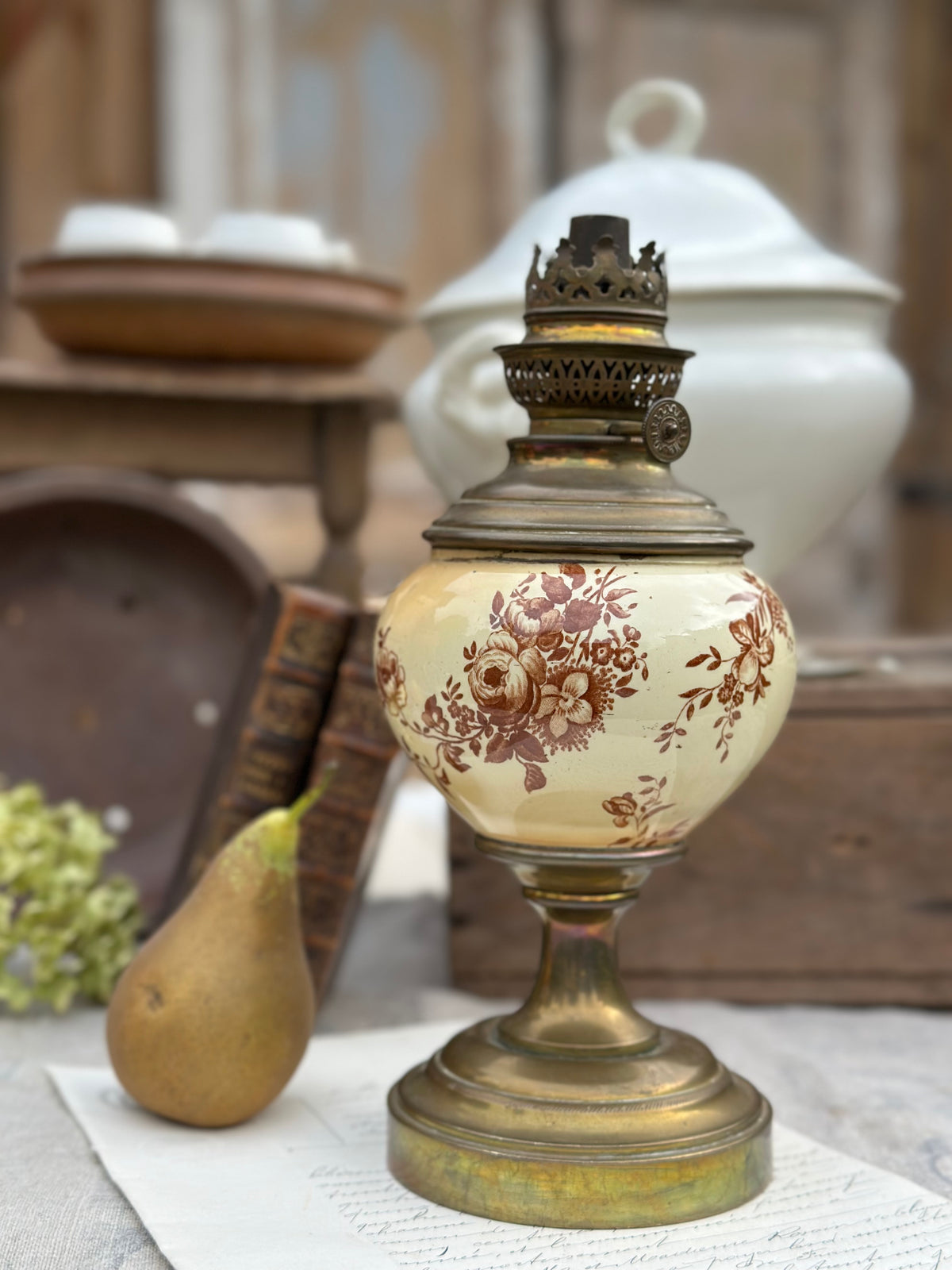 Ancien lampe à pétrole
