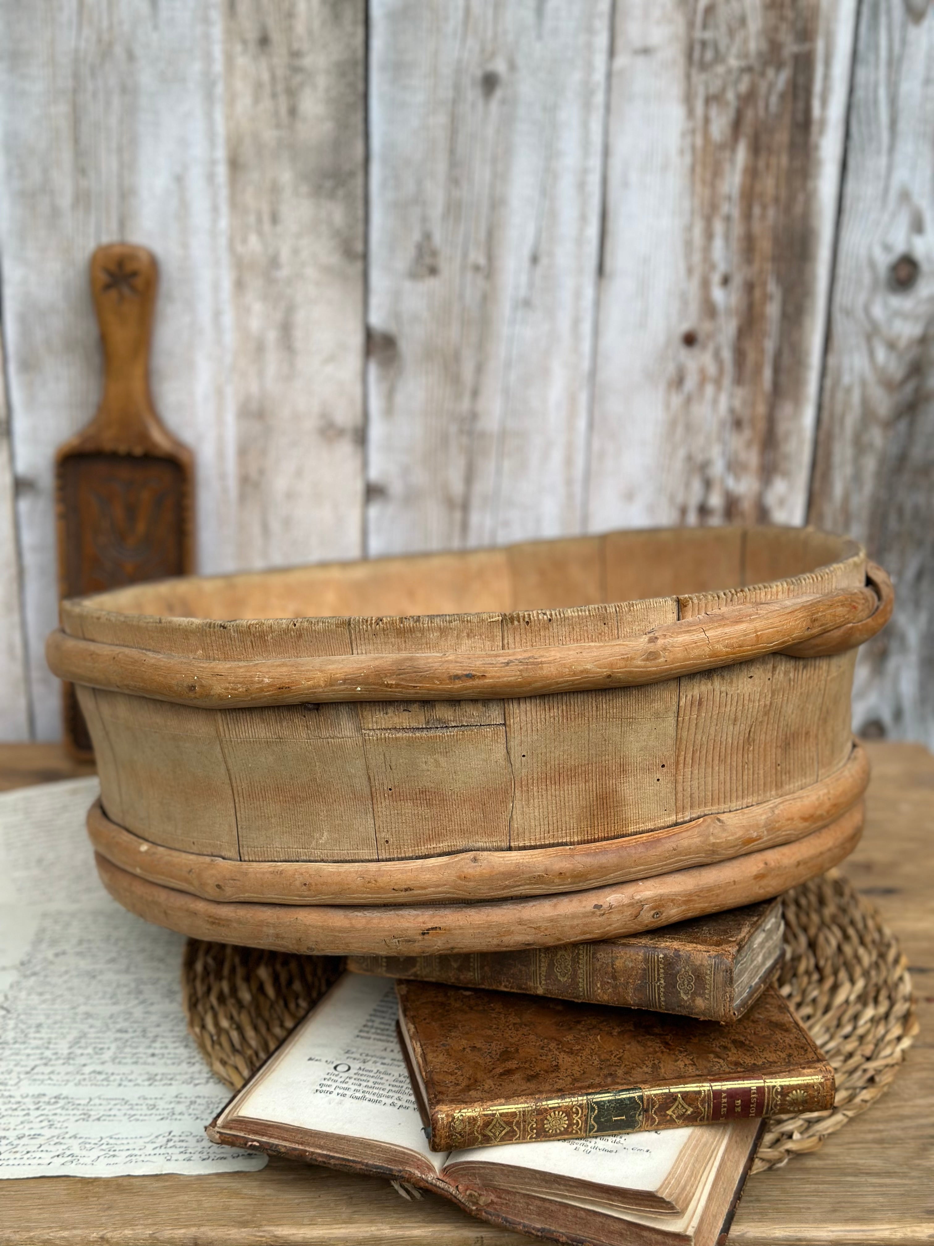 Seille / Baquet en bois - diam. 42cm