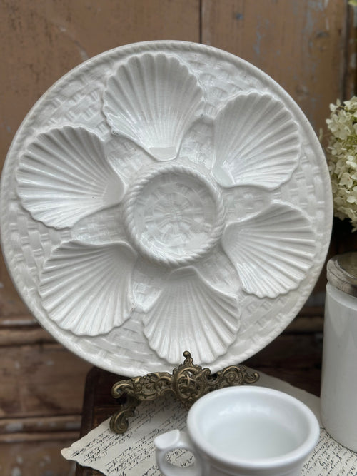 Assiette à huîtres Longchamp (6 disponibles)