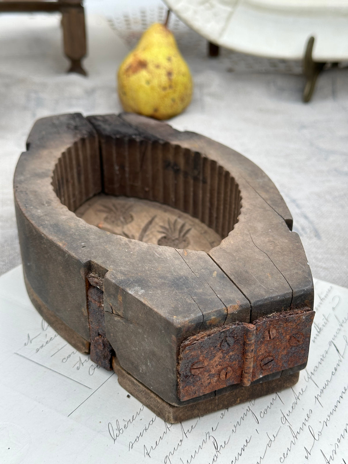 Antique butter mold