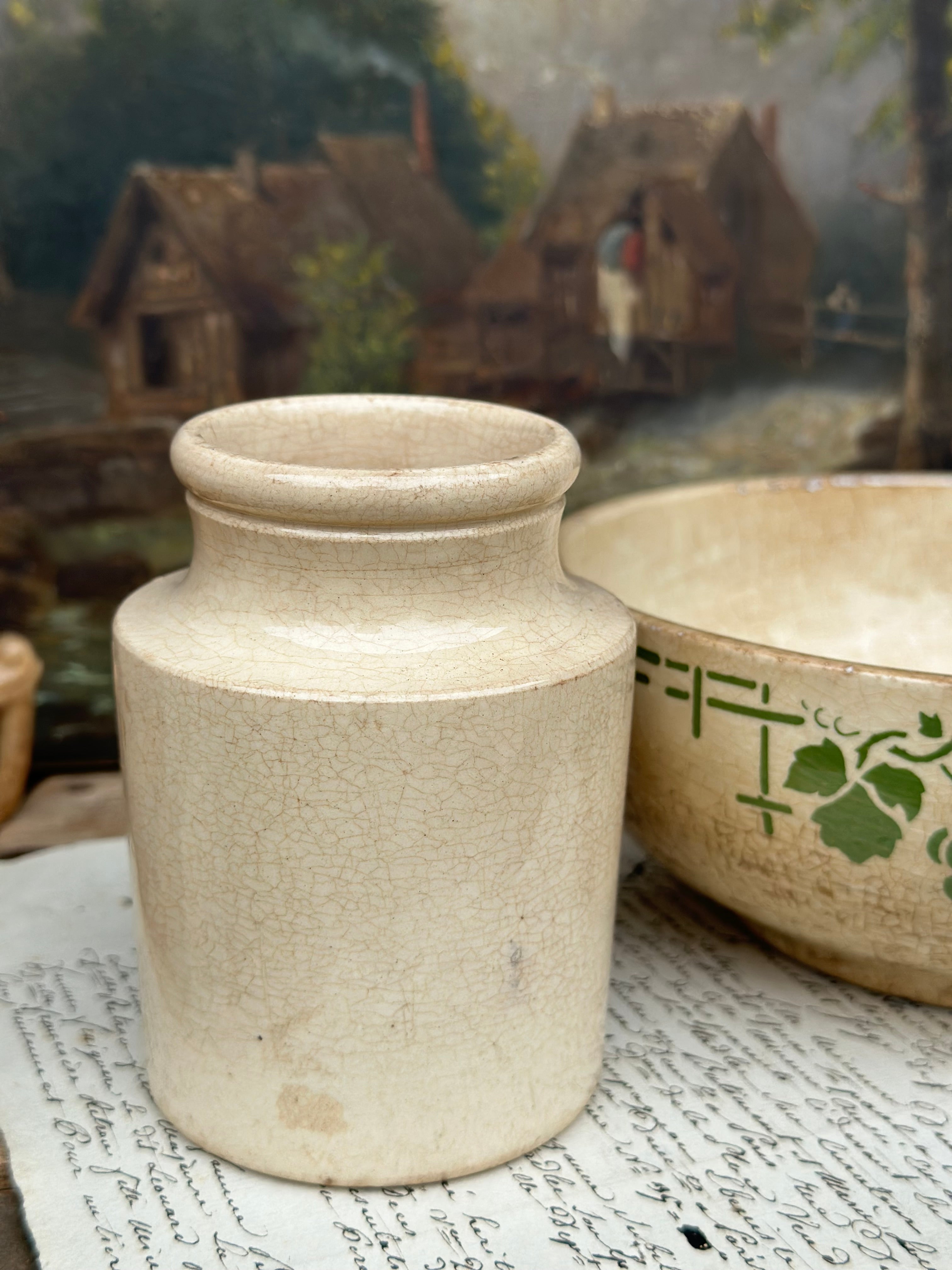 Small weathered pot