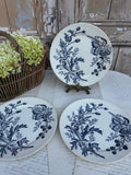 I. Trio d'assiettes BFK modèle Flora