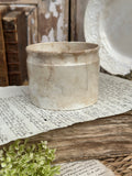 Patinated grease pot Choisy le Roi