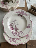 Gien polychrome deep plate, Versailles pattern