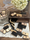 Jeu dominos anciens - vers 1900