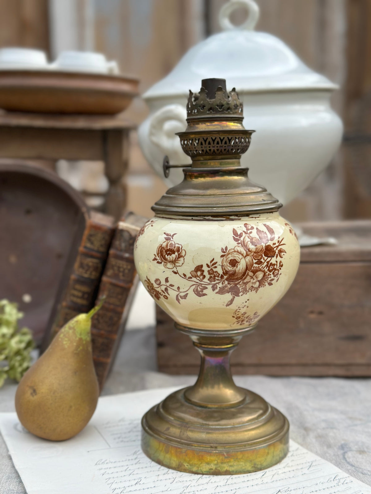 Ancien lampe à pétrole