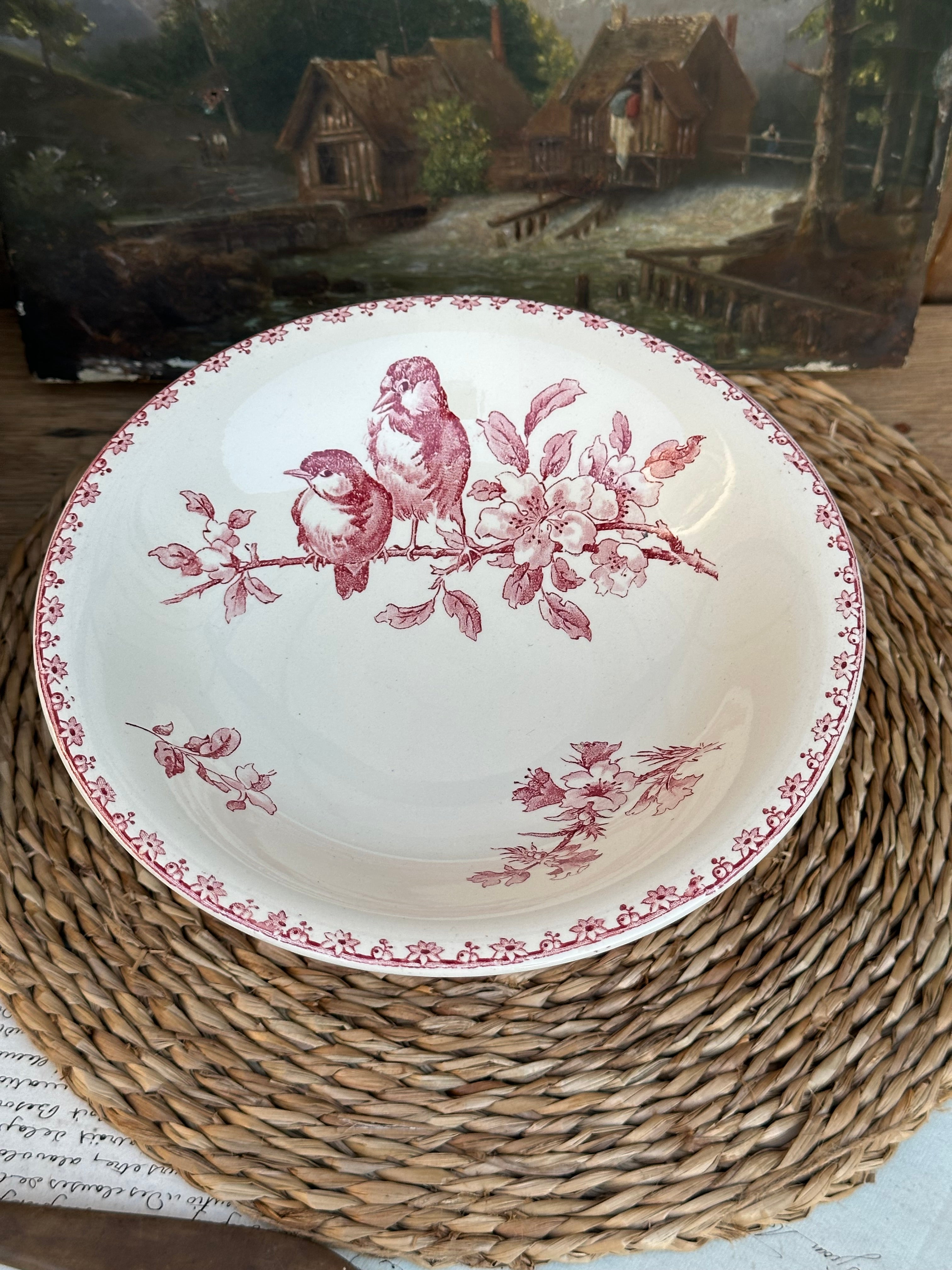 Sarreguemines Favori Compote Bowl