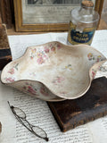 Sublime petit saladier terre de fer polychrome