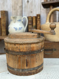 Antique butter churn